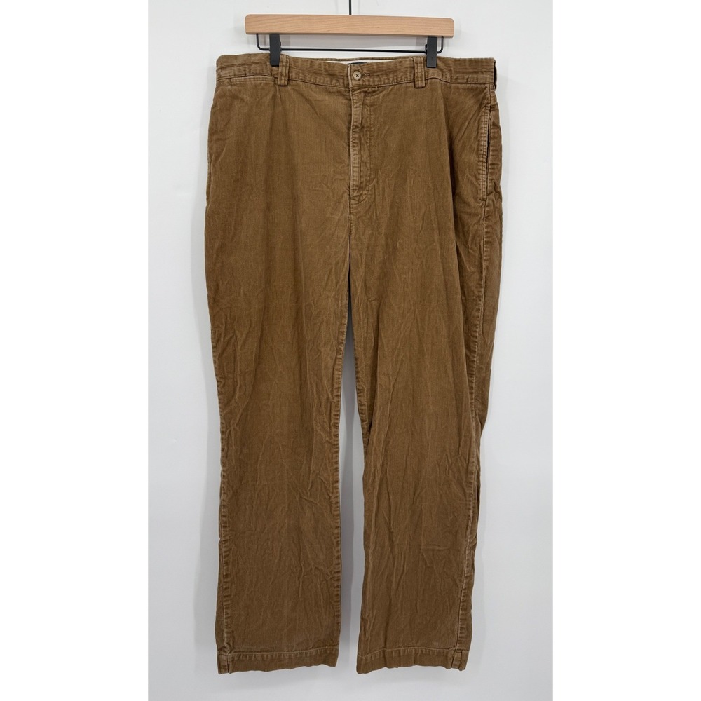 Vintage Polo Ralph Lauren Corduroy Pants Mens 38x32 Brown Philip Straight Leg